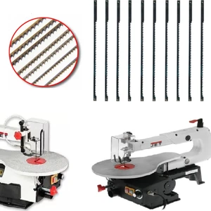 Jet JSS-16A Uyumlu Tezgah Dekupaj Kıl Testere Bıçak Seti 10 Parça