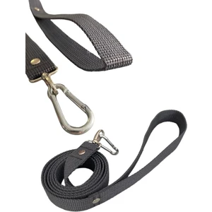 Karabinalı Köpek Gezdirme ve Sevk Kayışı - Köpek Tasma Kayışı 150 cm x 3 cm