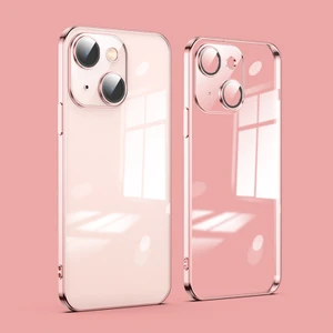 Için Cam Lens Telefon Kılıfı - Pembe  (Yurt Dışından)
