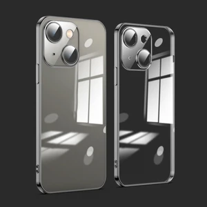Için Cam Lens Telefon Kılıfı - Siyah  (Yurt Dışından)