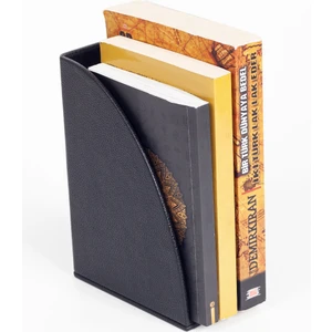 Deri Kitap Tutucu Siyah