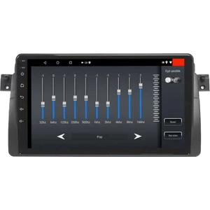 Bmw E46 Android 12 Kablosuz Carplay Navigasyon Multimedya Ekran Teyp - MY-0609W-BMW E46