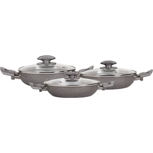Granit 3'lü Sahan Set 18-20-22 cm