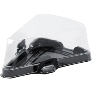 Özge Plastik Dilim Pasta Kabı Seti Siyah 50 Adet