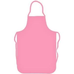 Pembe Askılı Mutfak Bulaşık Önlüğü Lamineli 50 X100 cm