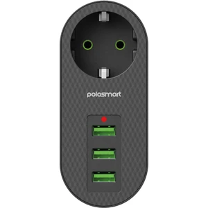 MP11 3 USB Li Termal Akım Korumalı Priz Siyah