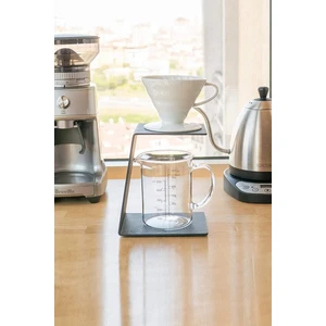 Hobi Demir Sanat Siyah Pour-Over V60 Dripper Standı Kahve Demleme Sehpası