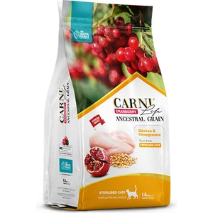 Life C.berry A.graın Chıcken&pomegranate Sterılısed Adult Cat 1.5 kg
