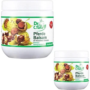 Dr. C. Tuna At Kestanesi Aromalı Masaj Balsamı - Rahatlatıcı ve Sakinleştirici Etki, 2 Adet 500 ml