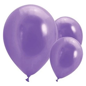 Çıtı Pıtı Store Metalik Mor Balon 10 Lu