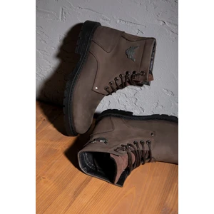 Glaz  Deri Erkek Bağcıklı Postal Bot, Harley Bot