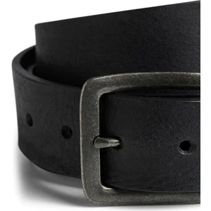 Jack & Jones Jacvıctor Leather Belt Noos BLACK12152757-BLA