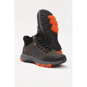 Tonny Black Erkek Füme Oranj Rahat Kalıp Bağcıklı Bot