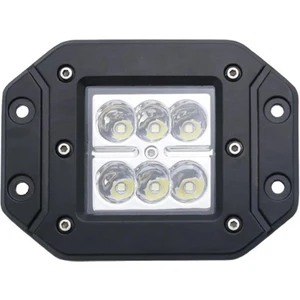 Beyaz LED Off Road Gömme Sis Farı Çalışma Lambası Projektör 6 LED 10-30V 18W