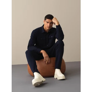 Erkek Lacivert Regular Fit Jogger Pantolon