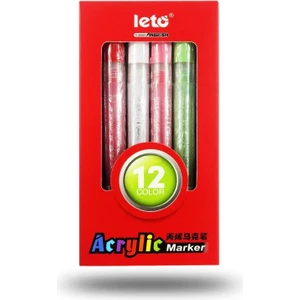 Leto Akrilik Marker Kalem Seti 18