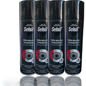 4 Adet Selsil Fren Balata Temizleme Spreyi 500 ml