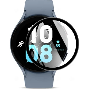 Novstrap Samsung Galaxy Watch 5 44MM Uyumlu Ekran Koruyucu Nano Esnek Cam Tam Uyumlu Ppm
