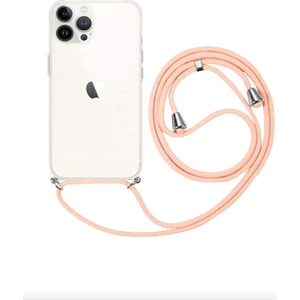 Iphone 11 Pro Uyumlu Boyundan Askılı Şeffaf Darbe Emici Antishock Silikon Telefon Kılıfı