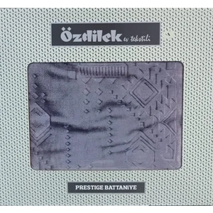 Prestige Gri Çift Kişilik Battaniye