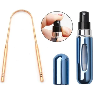 Cep Parfüm Şişesi 5 ml ve Dil Temizleyici 2'li Set