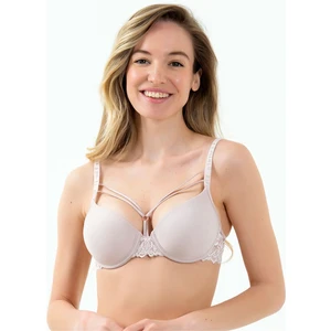 Magic Form 2589 Dantelli Ipli Süngerli Sütyen-Pudra