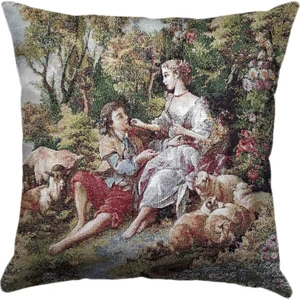 Niva Goblen Dokuma Goblen Kırlent Kılıfı - K7