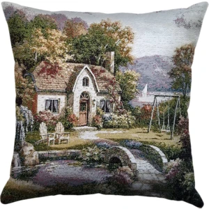 Niva Goblen Dokuma Goblen Kırlent Kılıfı - K42