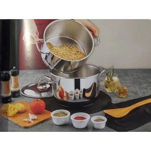 484 Ela 26 cm Kuskus Tencere Sade