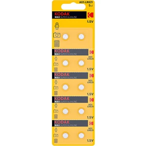 Max Alkaline AG1LR621 Düğme Pil 10'lu