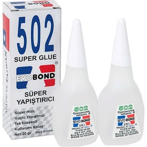 502 Japon Yapıştırıcısı 20 gr 2 Adet