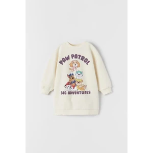 Miniko Kids Kız Çocuk Bisiklet Yaka Paw Petrol Pamuk Tunik