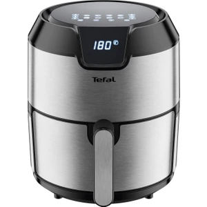 EY401D Easy Fry Deluxe Sıcak Hava Fritözü, 1500 W, 4,2 L Kapasite, Xl, 6 Otomatik Programlı, Dijital Ekran, Zamanlayıcı, 6 Porsiyonluk Patates Kızartması, Paslanmaz Çelik, Siyah