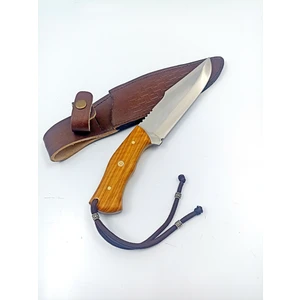 Kök Zeytin Kabzeli Bowie Bıçak , Outdoor Bıçak , Kişiselleştirilebilir Hediye