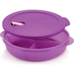 Bölmeli Mikrodalga Fırın Isıtma Kabı 1.4 Lt Mikro Tabak Hsgl