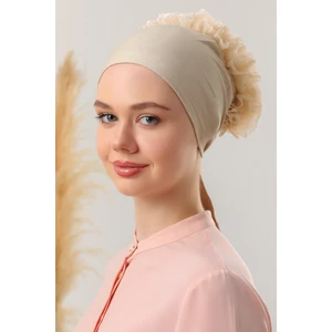 Melodi Scarf Tesettür Fırfırlı Bone