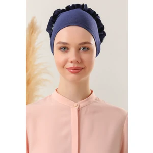 Melodi Scarf Tesettür Fırfırlı Bone