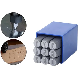 Rakam Çakma Takım 9 Parça 1.5 mm