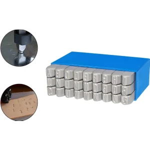 Harf Çakma Takım 27 Parça 10 mm