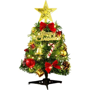 Masaüstü Mini Noel Ağacı Işıkları Küçük Noel Ağacı Seti Masaüstü Süsleme