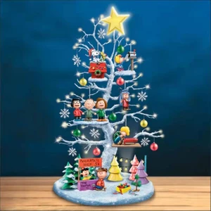LED Aydınlatma Masaüstü Noel Ağacı Cadılar Bayramı Balkabağı Karikatür Ağacı Noel Süsleri Yeni Yıl Hediyeleri