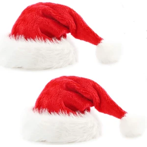 Yılbaşı Peluş Noel Şapkası Yetişkin Çocuk Süslemeleri Hediyeler