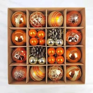 Noel Ağacı Süslemesi - Turuncu (Yurt Dışından)