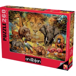 260 Parça xl Puzzle - Hayvan Krallığı 3342