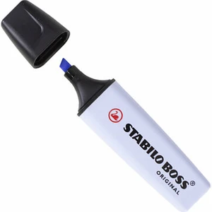 Boss Fosforlu Kalem Pastel Mavi