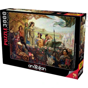 3000 Parçalık Puzzle - Lancelot & Guinevere 4929