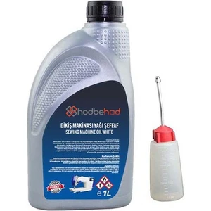 Dikiş Makinası Yağı Şeffaf Kokusuz 1 Litre