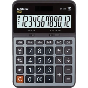 Hesap Makinası Masa Üstü 12 Hane DX-120B Siyah