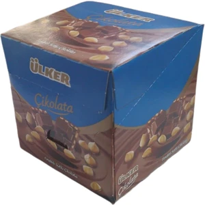 Kare Fındıklı Sütlü Çikolata 60 gr x 6 Adet