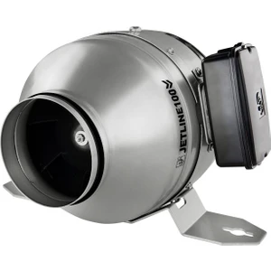 Jetline 150 Soler Palau Yuvarlak Kanal Tipi Metal Fan Termal Koruma Sessiz Blok Agmair Agm Havalandırma